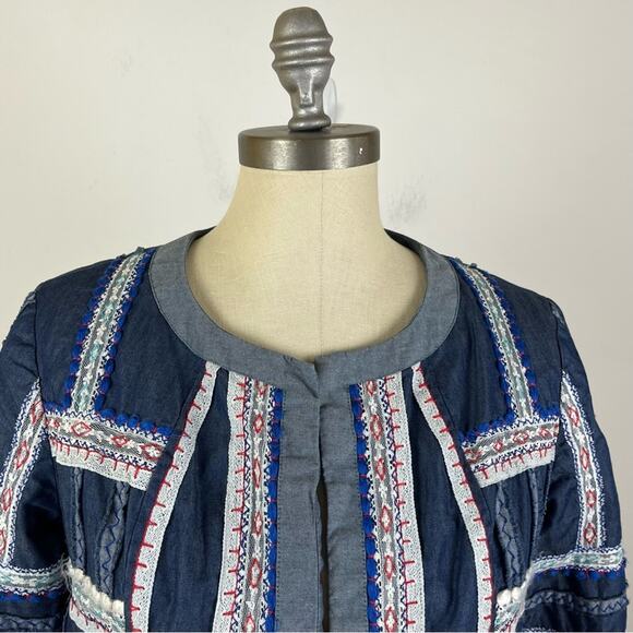 Anthropologie Conditions Apply Giacca Katina allacciata - Picture 4 of 9